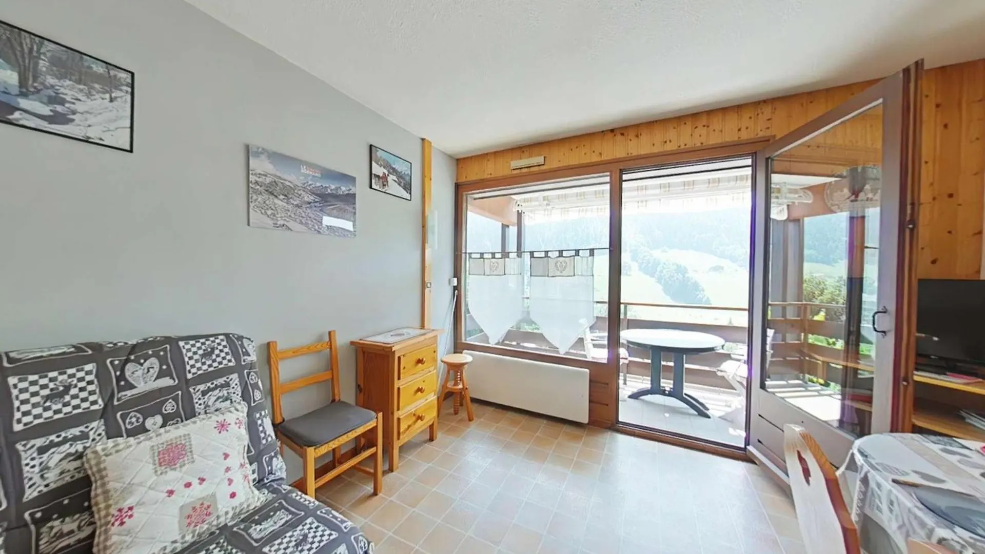 Studio Cabine 4 Pers Avec Terrasse Et Garage, Proche Navettes Ski - Le Grand-Bornand - Fr-1-241-242
